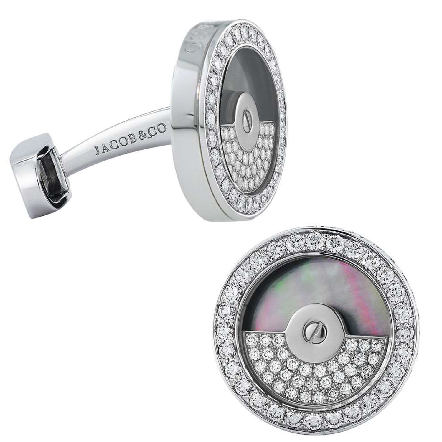 Jacob Co Cufflinks Diamond Encrusted Cufflinks Cufflinks