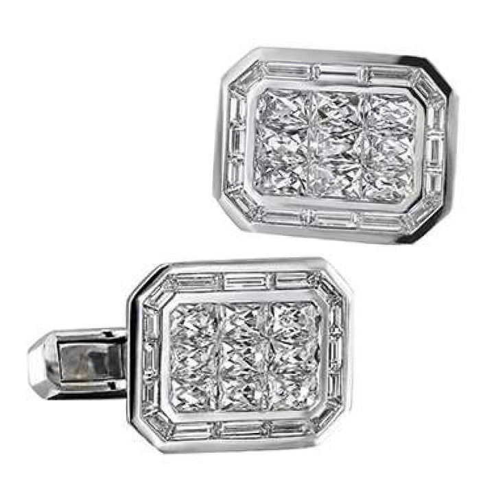 Jacob & Co. Diamond Cufflinks with French Cut Diamond  Image 1