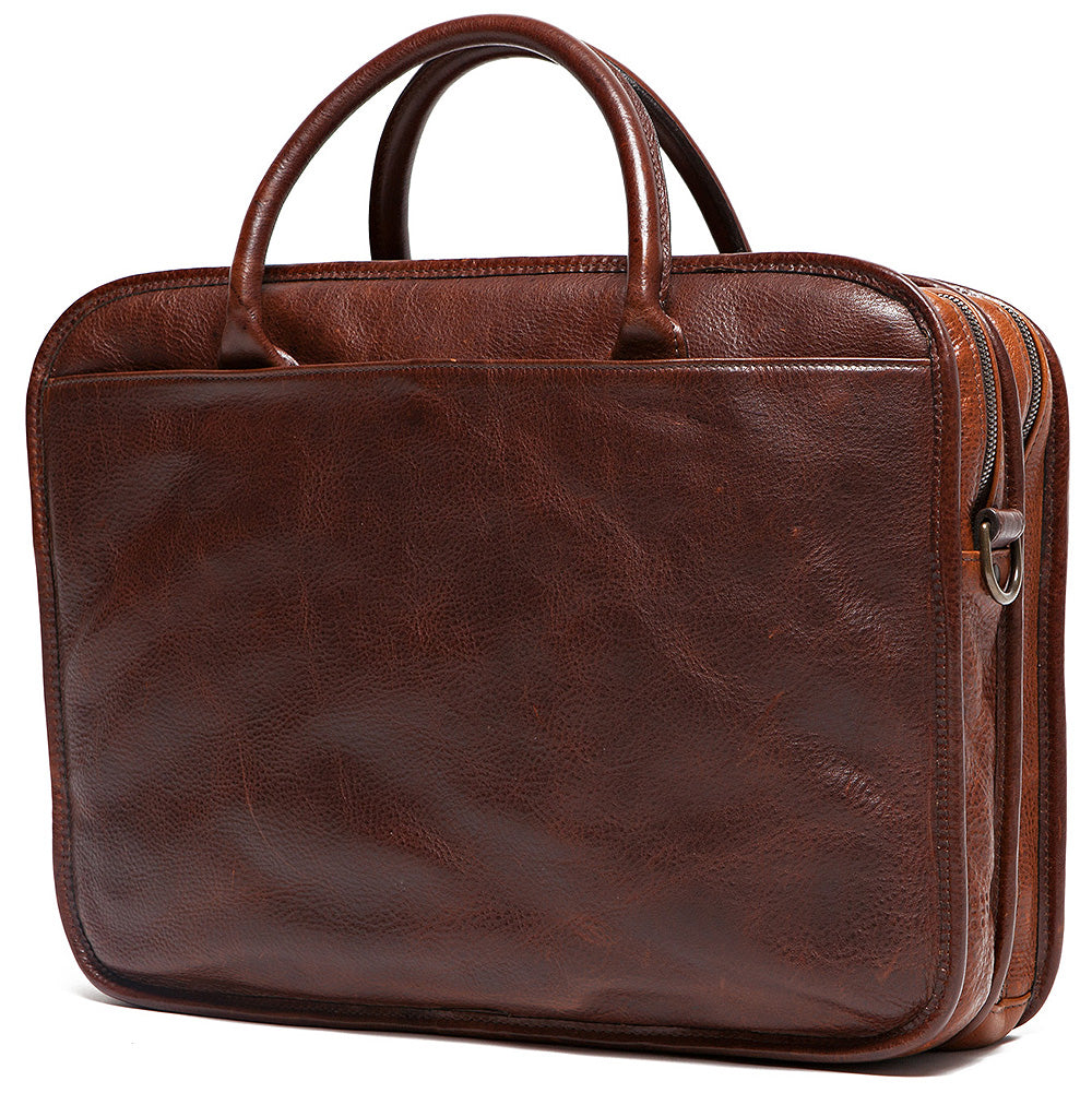 Miller Standard Attache' in Titan Milled Brown Image 1