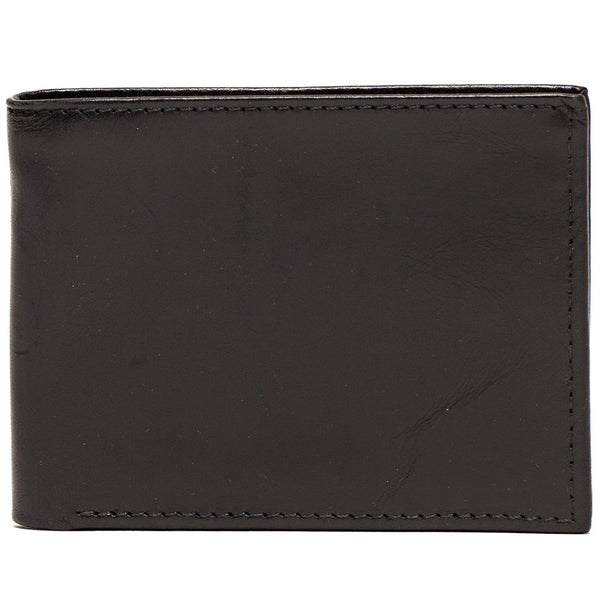 Brompton Black Bi-Fold Wallet Image 1