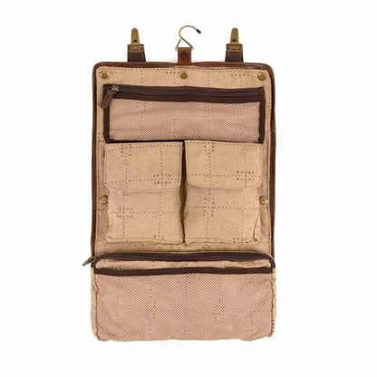 Austin Hanging Wash Kit in Brompton Brown Image 2