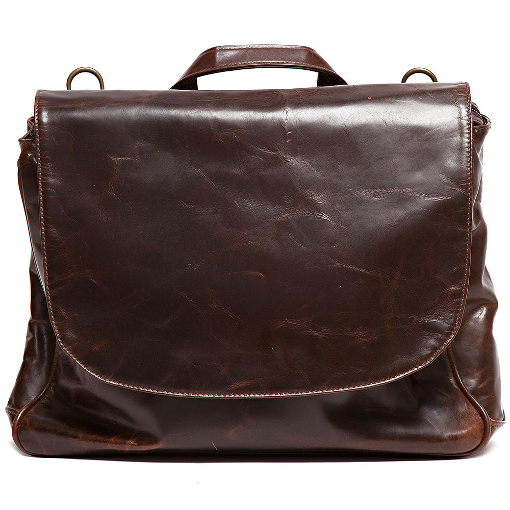 Wynn Mail Bag in Brompton Brown Image 1