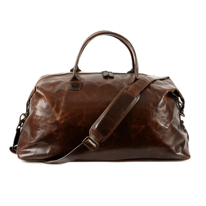 Benedict Weekend Bag in Brompton Brown Image 9