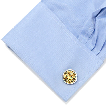 Shield Concho Cufflinks Image 3