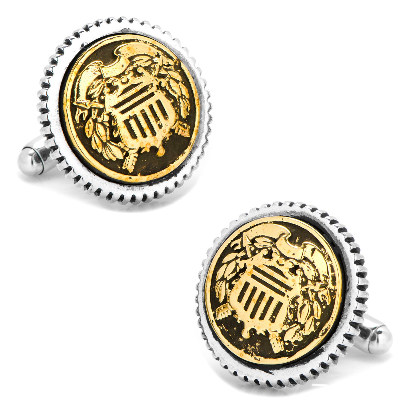 Shield Concho Cufflinks Image 1