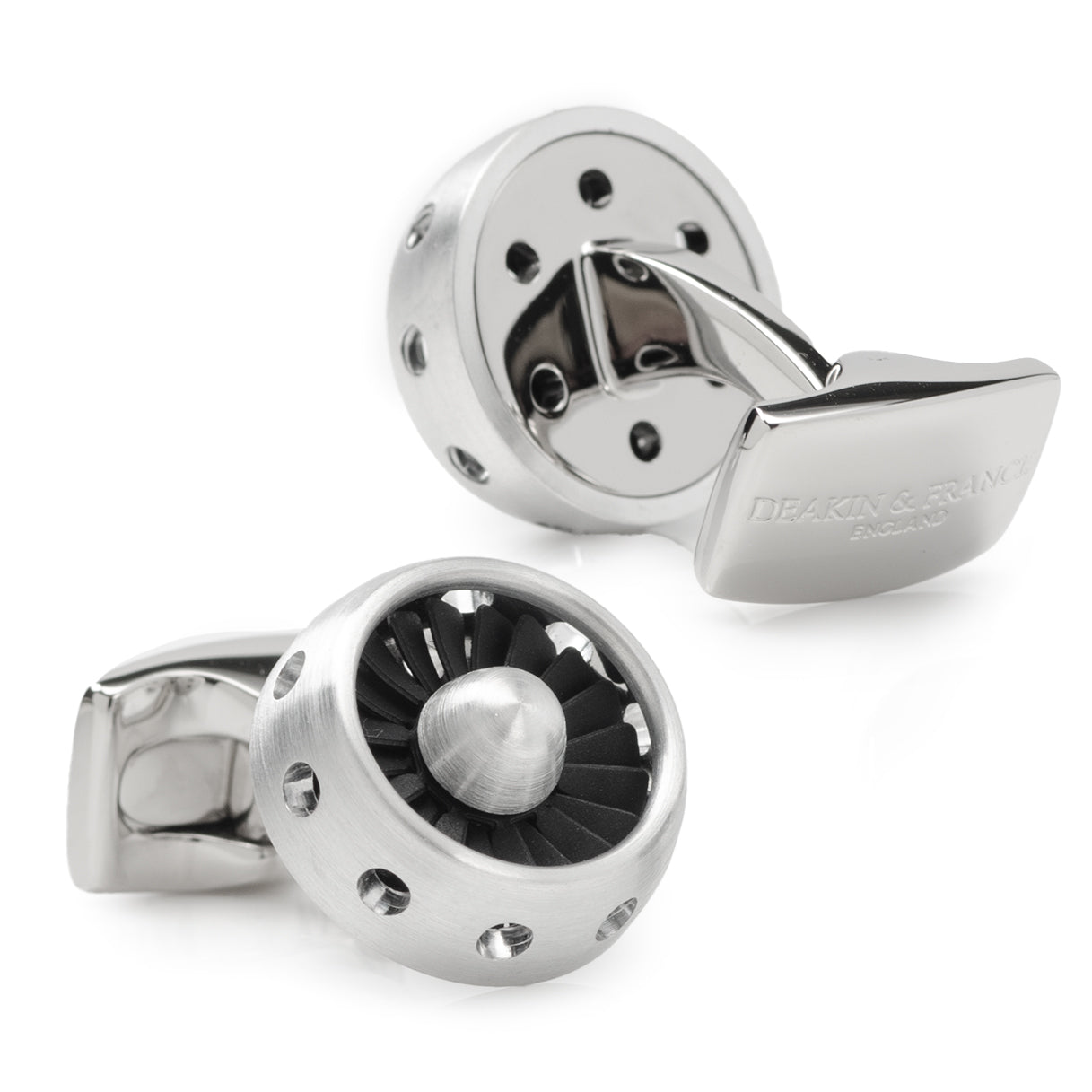 Jet Turbine Engine Cufflinks Image 2