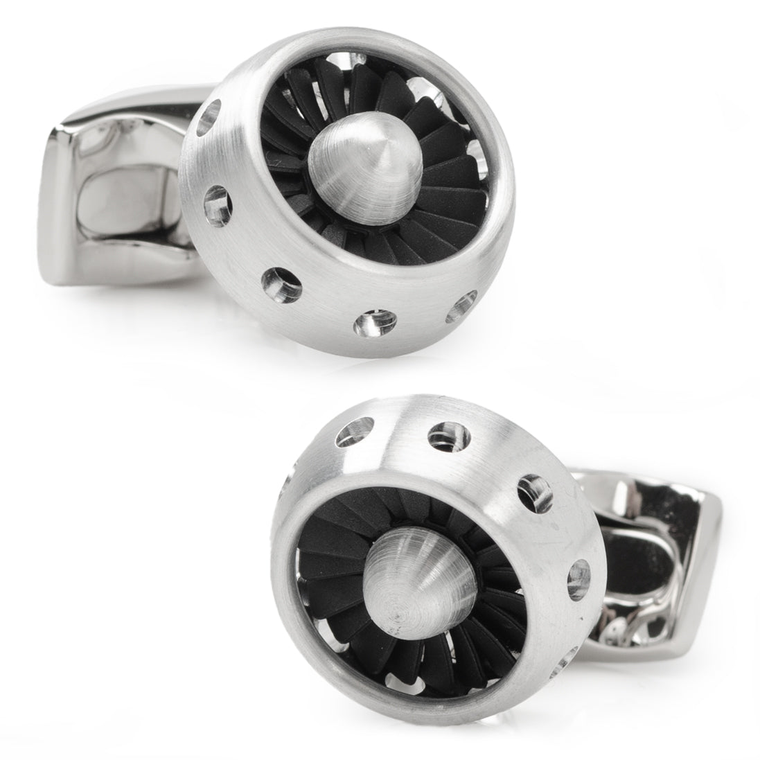 Jet Turbine Engine Cufflinks Image 1