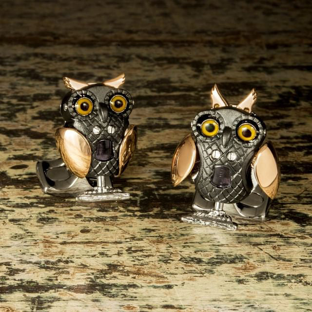 Mechanical Owl Cufflinks Image 5