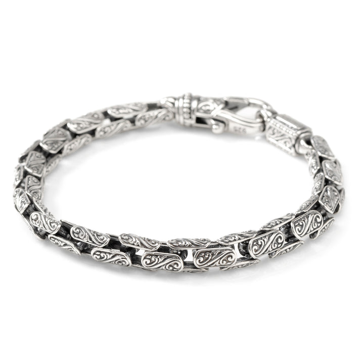 Sterling Silver Link Bracelet Image 1