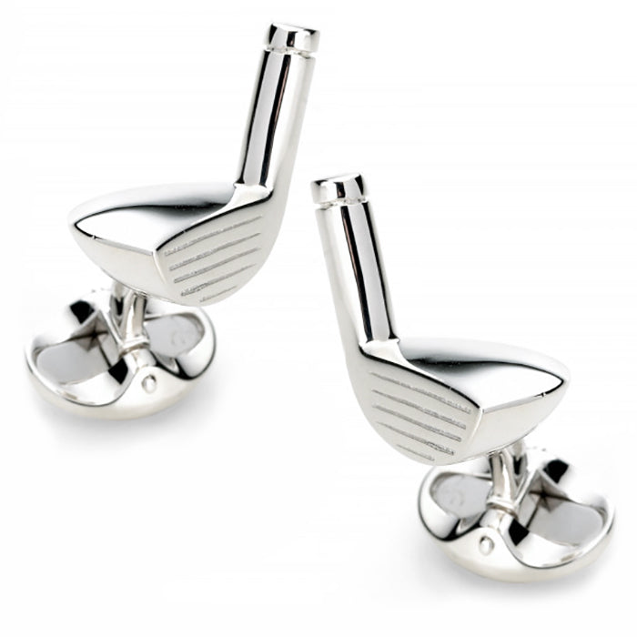 Sterling Silver Golf Club Cufflinks
 Image 1