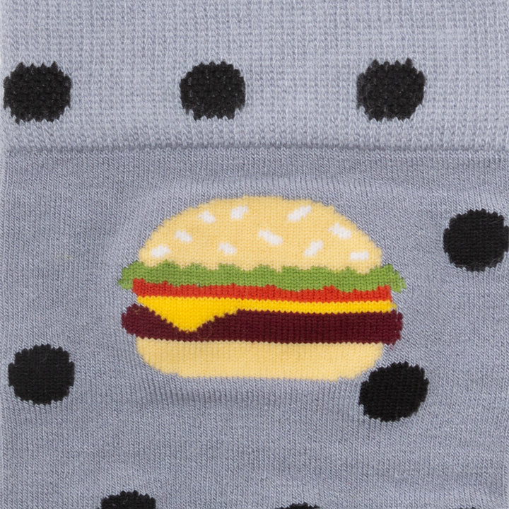 Cheeseburger Socks Image 3