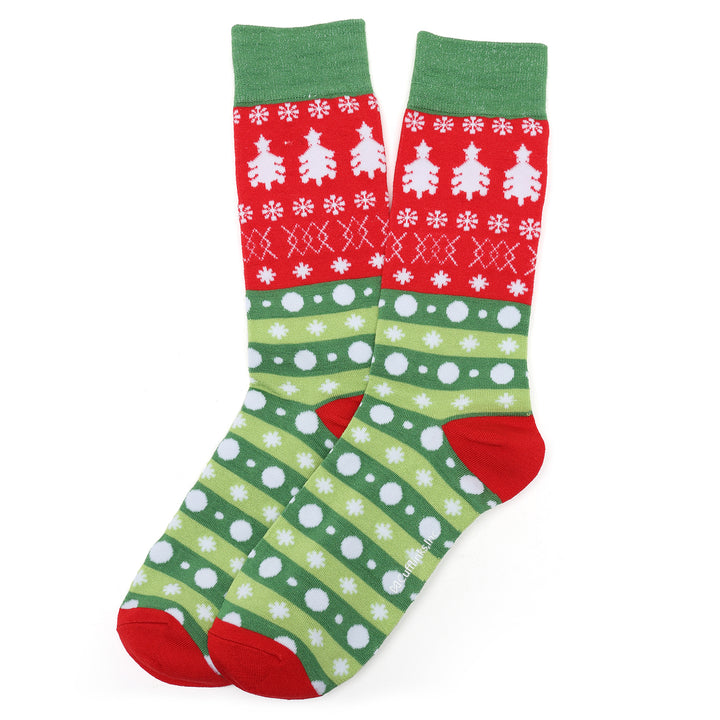 Holiday Tree Socks Image 2