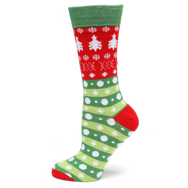 Holiday Tree Socks Image 1