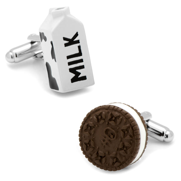 Milk and Cookies Cufflinks Image 1