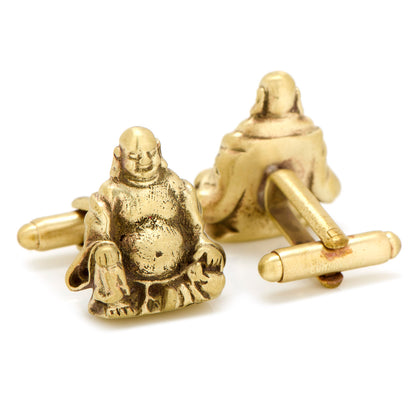 Smiling Buddha Cufflinks Image 2