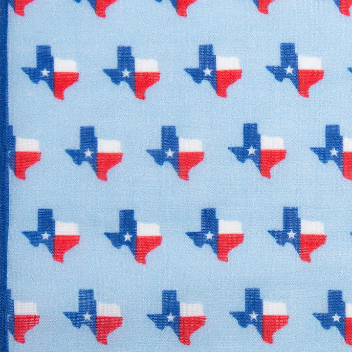 Cufflinks, Inc Texas State Blue Pocket Square Image 5