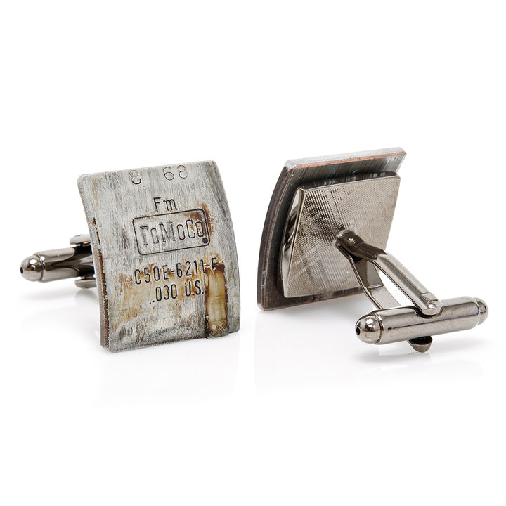 Limited Edition Vintage Ford Mustang Car Bearing Cufflinks Image 3