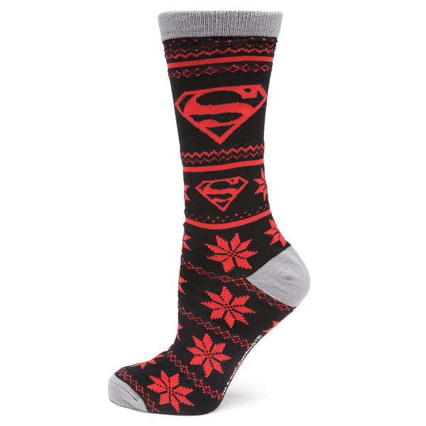 Superman Fair Isle Socks Image 1
