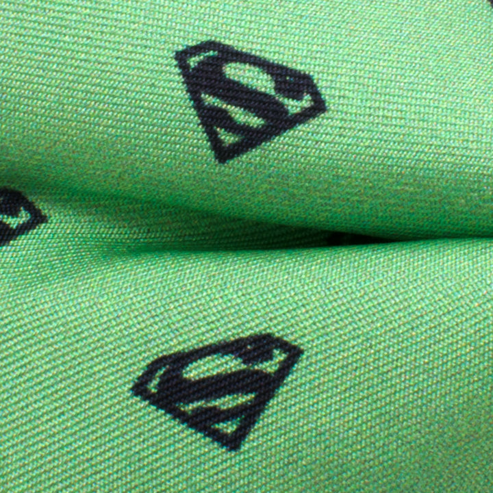 Superman Green Boys' Silk Bow Tie Image 6