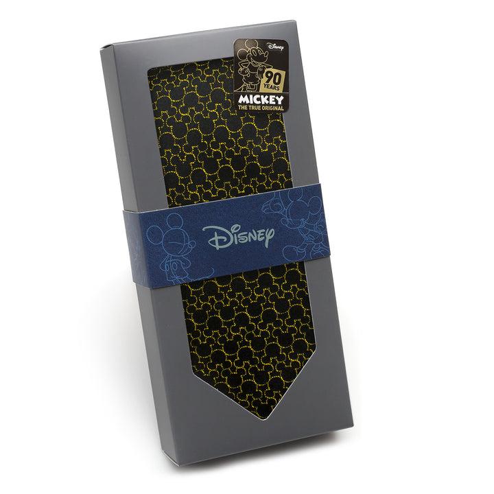 Mickey's 90th Anniversary Compact Silhouette Men's Tie Image 6