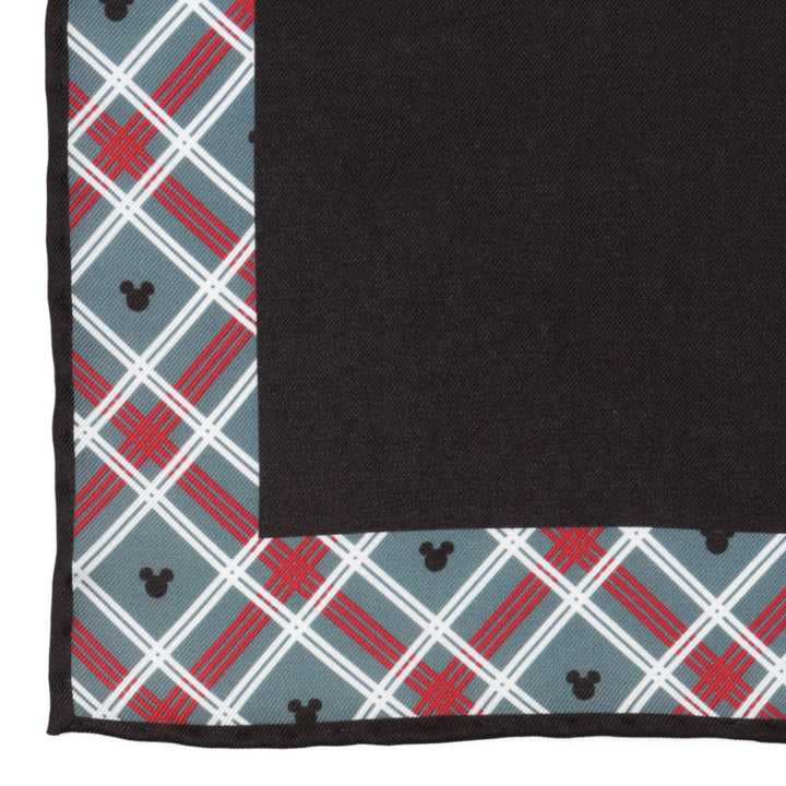 Mickey Mouse Holiday Plaid Pocket Square Image 3