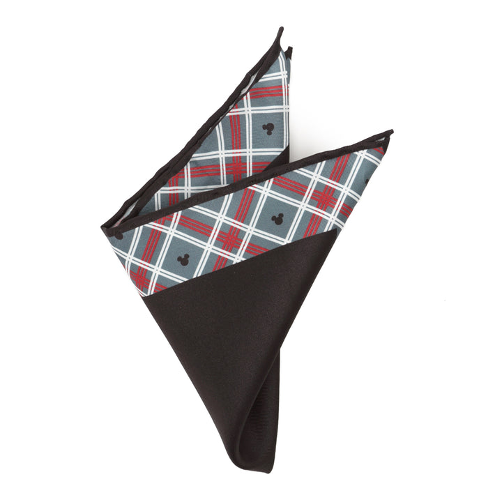 Mickey Mouse Holiday Plaid Pocket Square Image 4