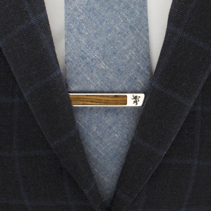 Lannister Inlaid Wood Tie Clip Image 2