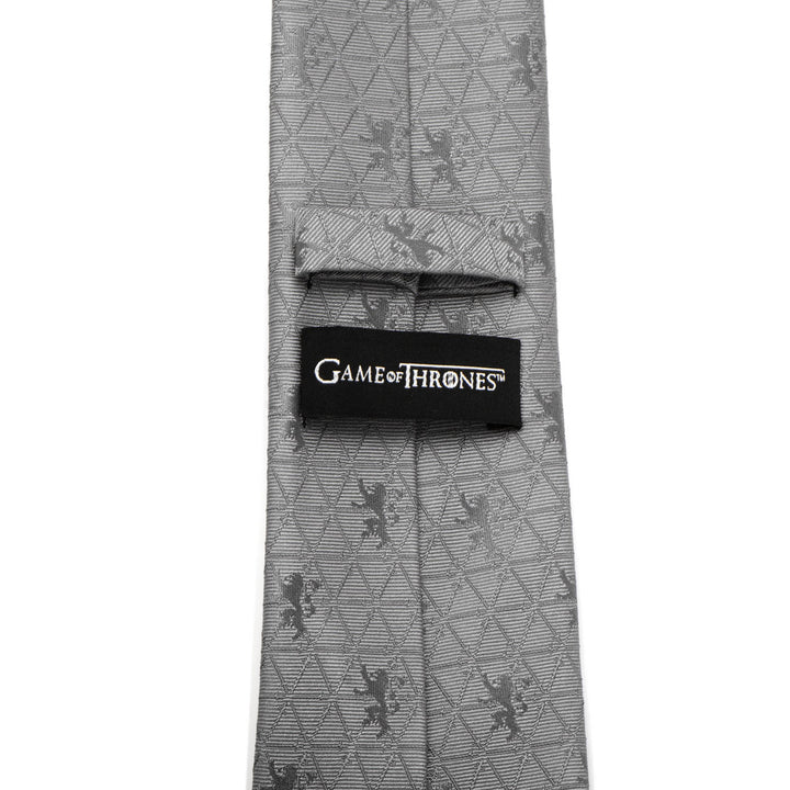 Lannister Geometric Sword Gray Men's Tie Image 4