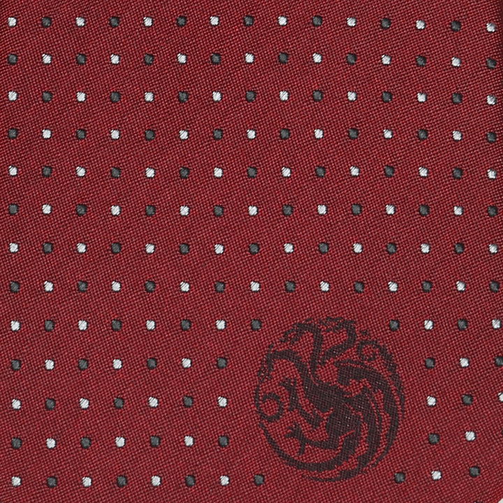 Targaryen Dragon Sigil Men's Tie Image 5