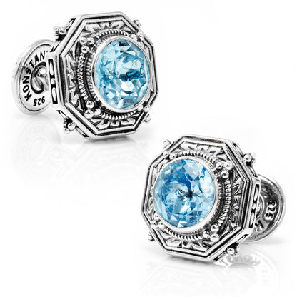 Konstantino Ice Blue Topaz Cufflinks Image 1