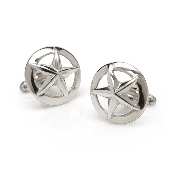 Sterling Silver 3D Stars Image 1