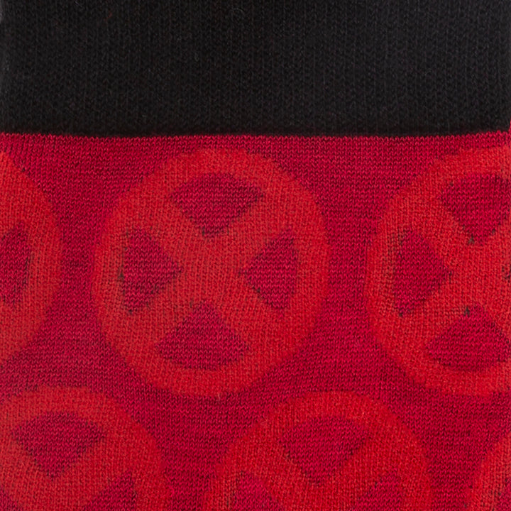X-Men Symbol Red Socks Image 3