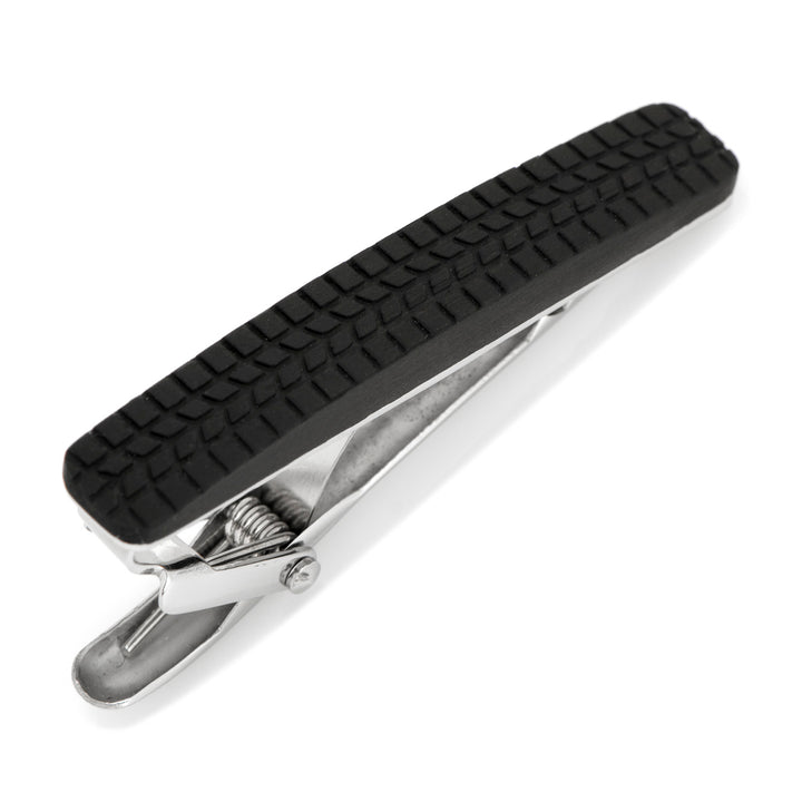Stainless Steel Carbon Fiber Tire Tread Tie Clip Image 1