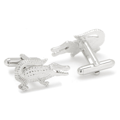 Angry Gator Cufflinks Image 2