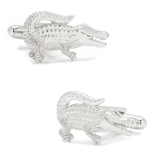 Angry Gator Cufflinks Image 1