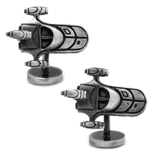 3D Land Speeder Cufflinks Image 1