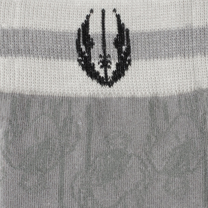 Obi Wan Kenobi Gray Men's Socks Image 3