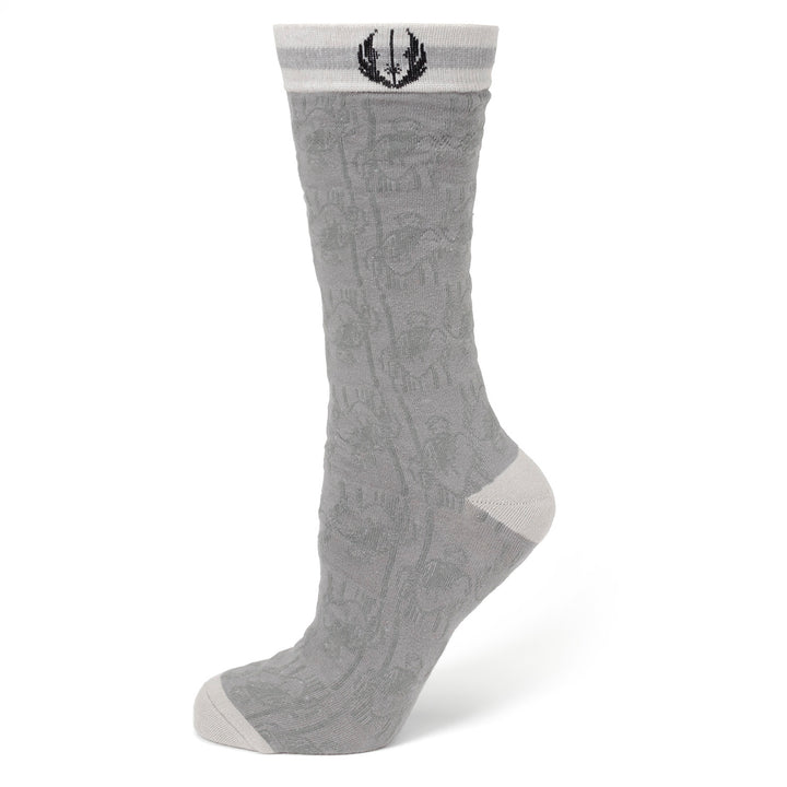 Obi Wan Kenobi Gray Men's Socks Image 1