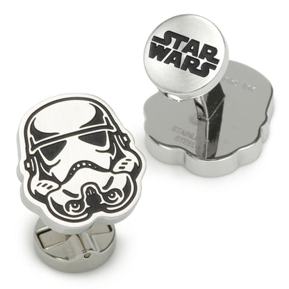 Stormtrooper Stainless Steel Cufflinks Image 1